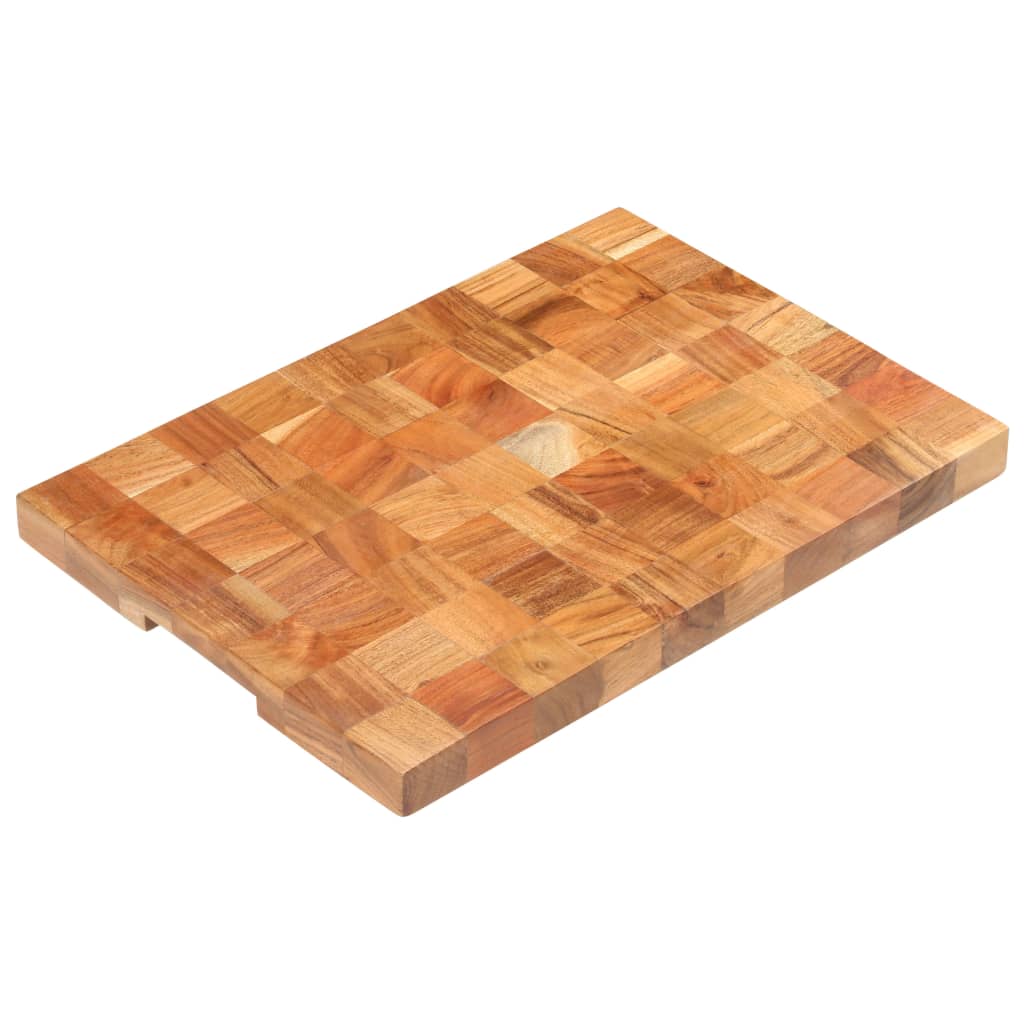 Tagliere 50x34x3,8 cm in Legno Massello di Acacia - homemem39