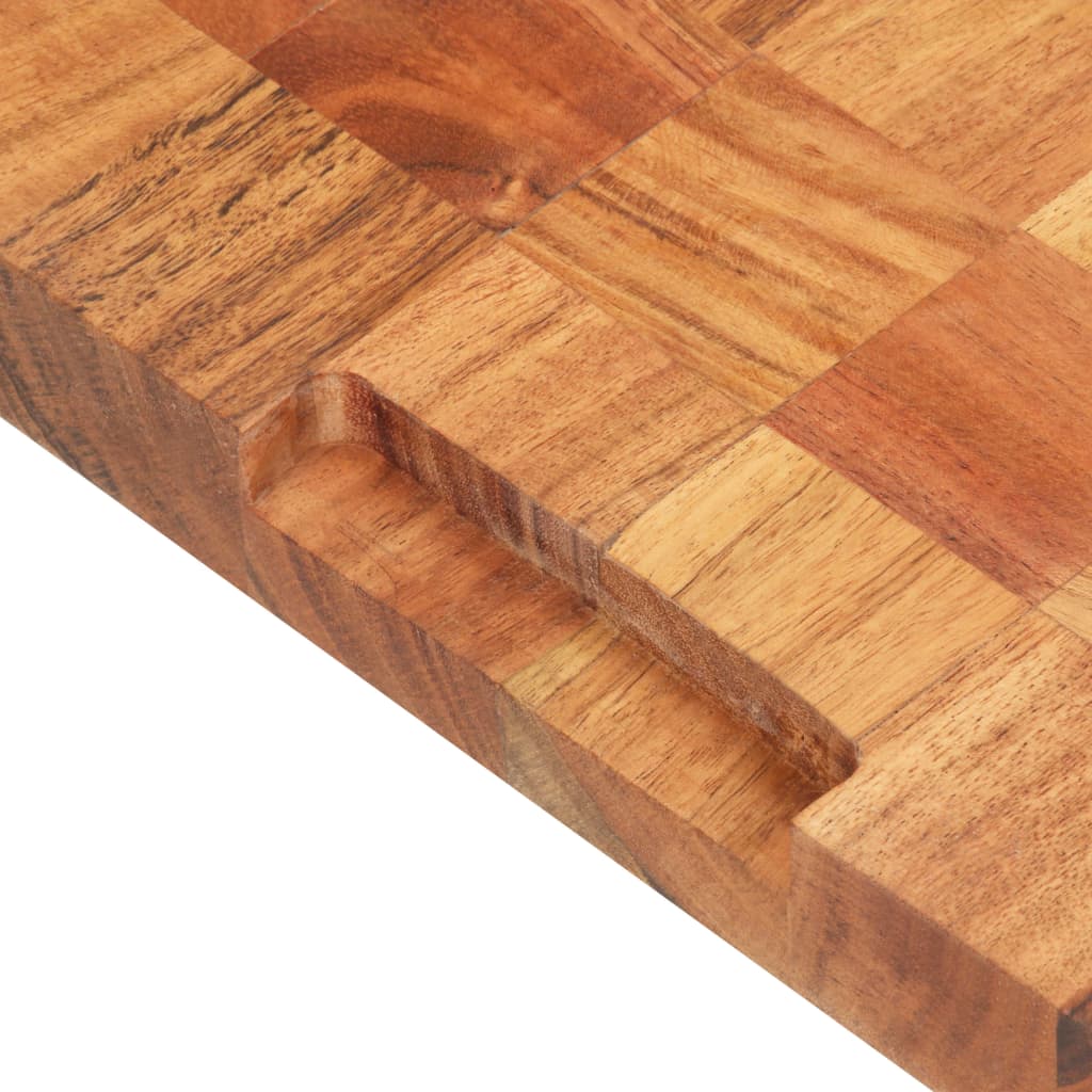 Tagliere 50x34x3,8 cm in Legno Massello di Acacia - homemem39
