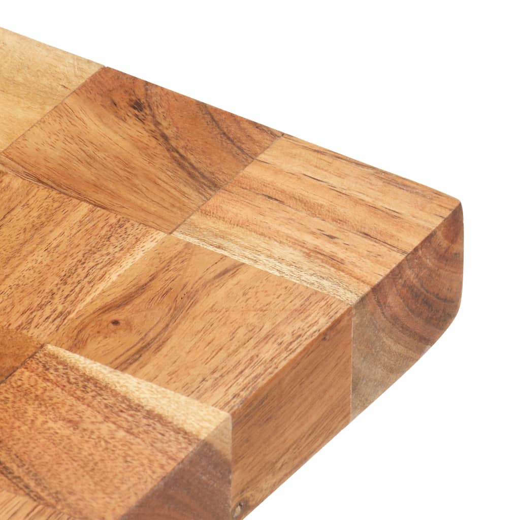 Tagliere 50x34x3,8 cm in Legno Massello di Acacia - homemem39
