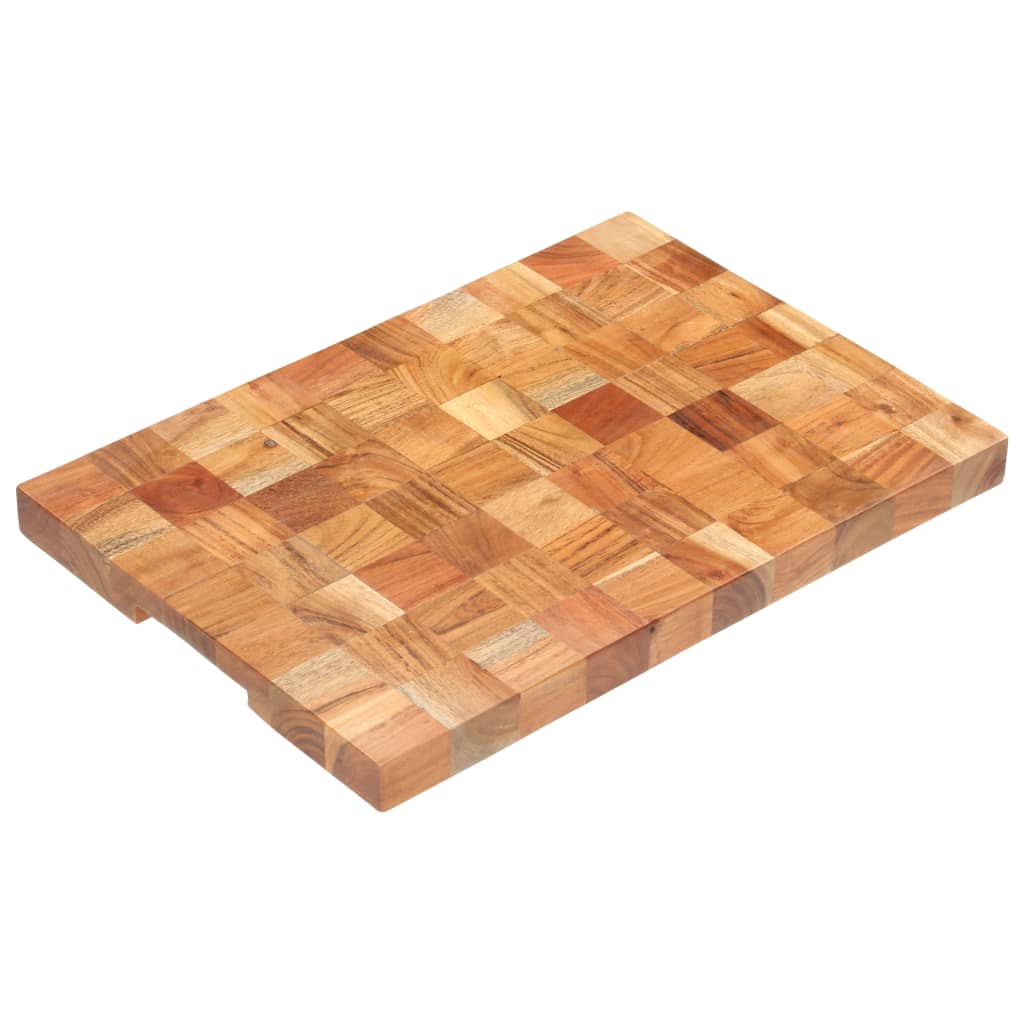 Tagliere 50x34x3,8 cm in Legno Massello di Acacia - homemem39