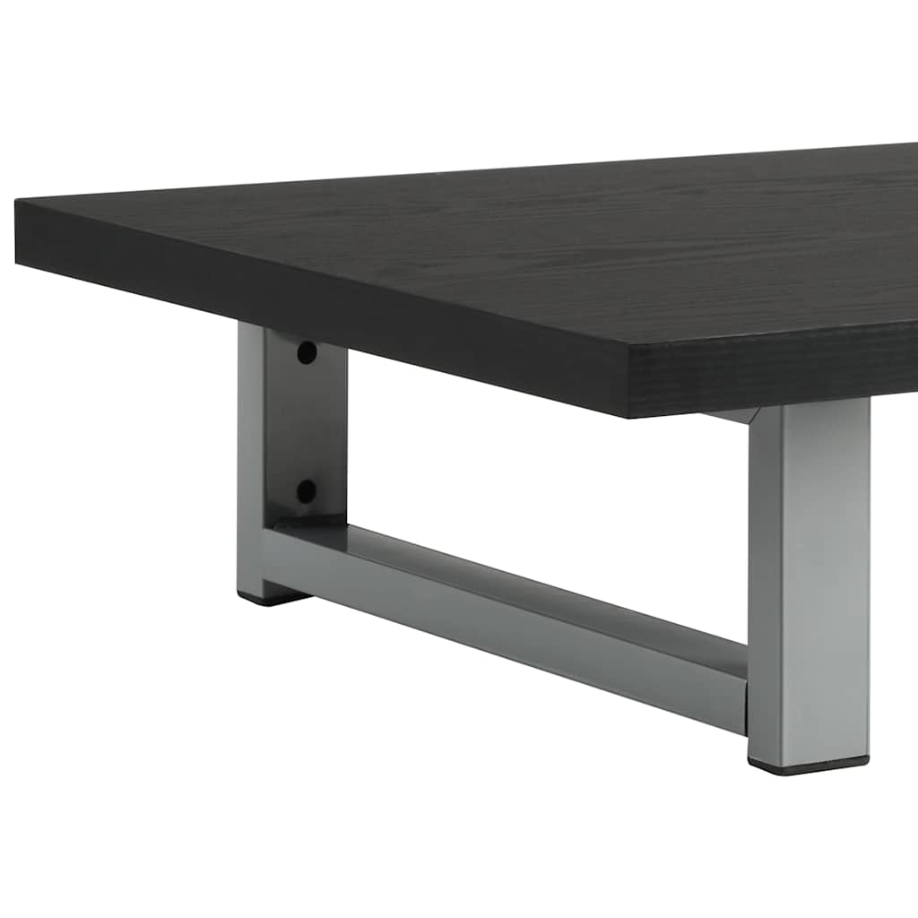 Set Mobili da Bagno 2 pz Ceramica Nero