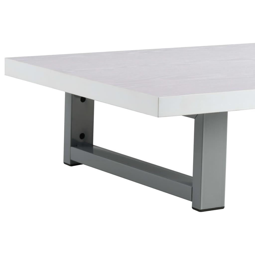 Set Mobili da Bagno 2 pz Ceramica Bianco | homemem39