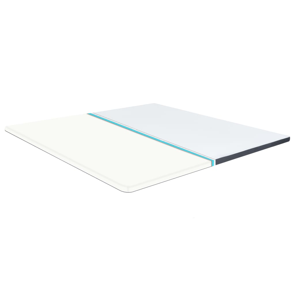 Protezione per Materasso a Molle Insacchettate 200x200x5 cm Morbidezza Media - homemem39