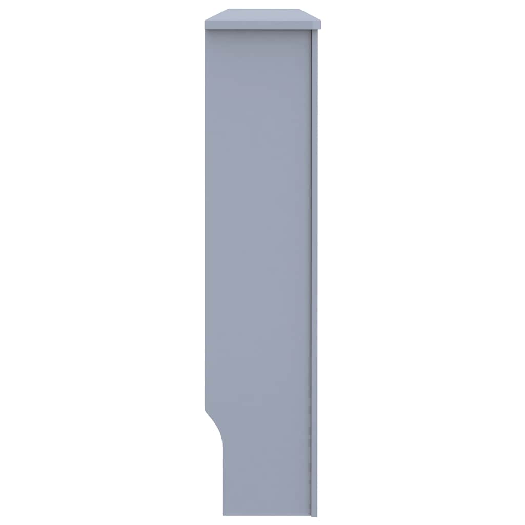 Copertura per Radiatore Antracite 152x19x81,5 cm in MDF - homemem39