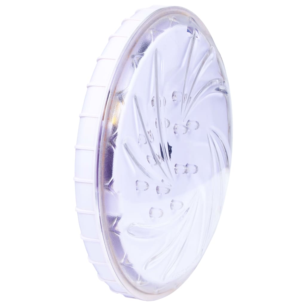Luce LED Piscina Galleggiante Subacquea con Telecomando Bianca - homemem39