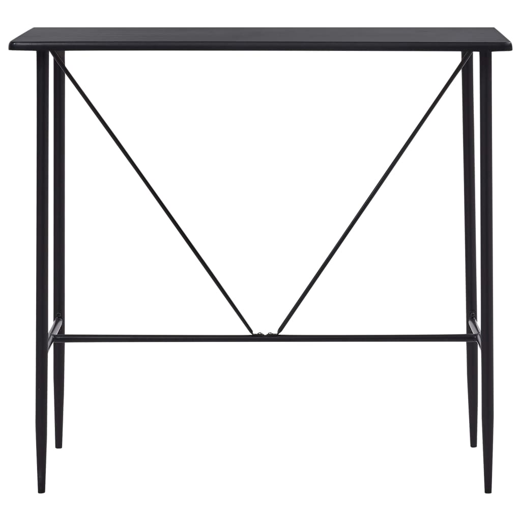 Set da Bar 5 pz in Tessuto Nero