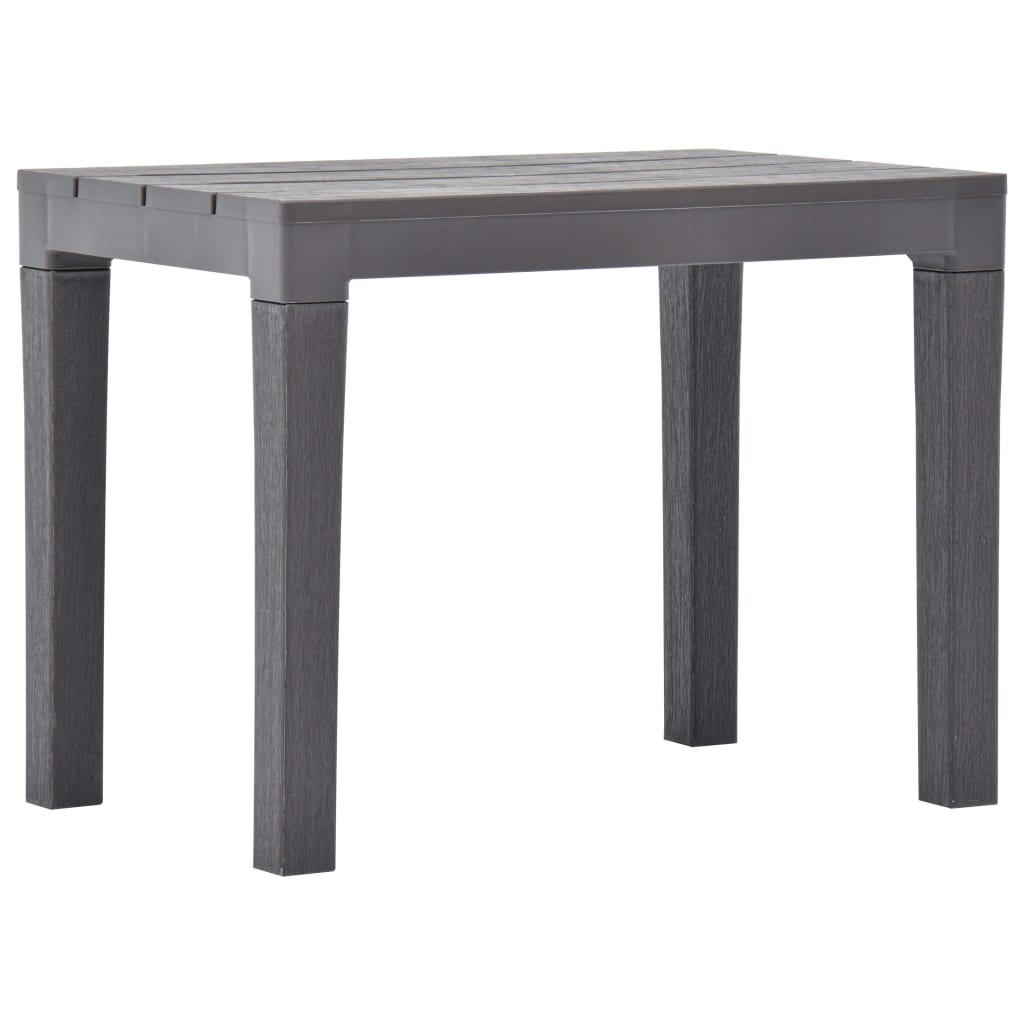Panchine da Giardino 2 pz Mocca in Plastica - homemem39
