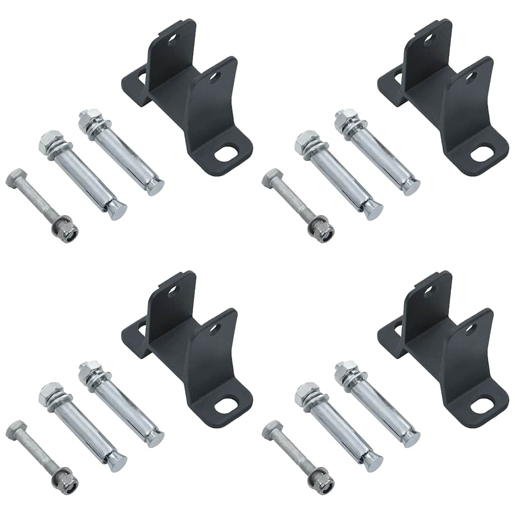 Tenda con Sensore Vento e LED 500x300 cm Blu e Bianca