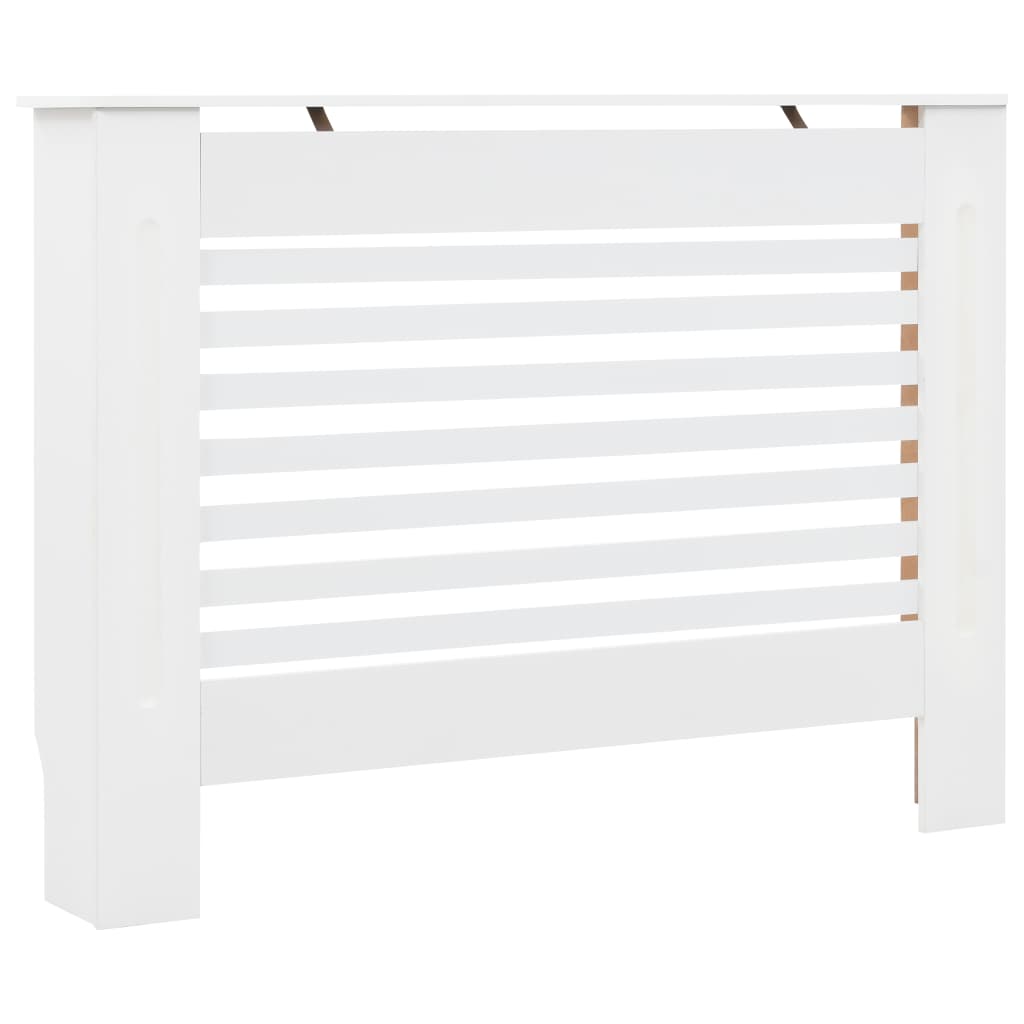 Coperture per Radiatori 2 pz Bianche 112x19x81,5 cm in MDF - homemem39