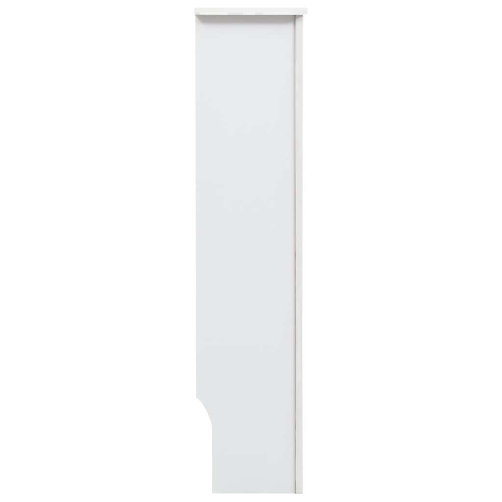 Coperture per Radiatori 2 pz Bianche 112x19x81,5 cm in MDF - homemem39