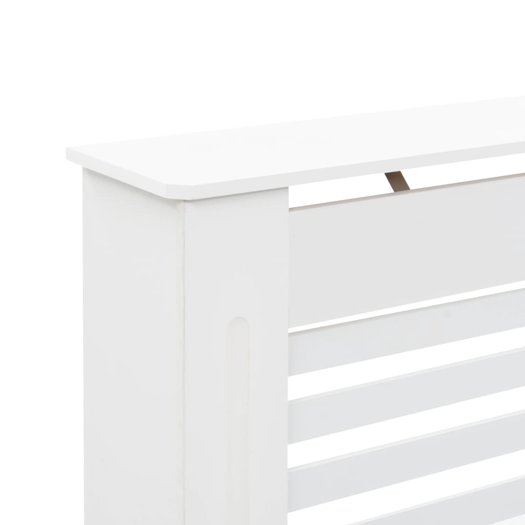 Coperture per Radiatori 2 pz Bianche 112x19x81,5 cm in MDF - homemem39