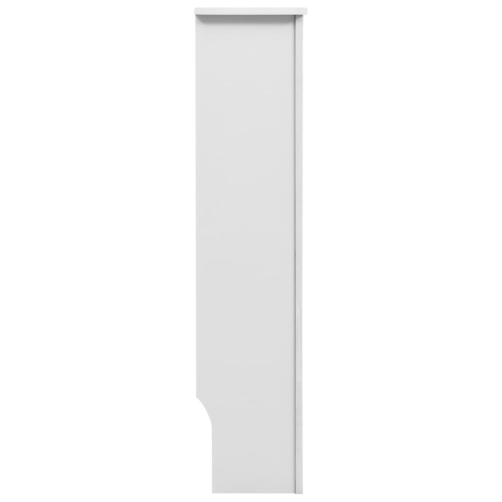 Coperture per Radiatori 2 pz Bianche 152x19x81,5 cm in MDF - homemem39