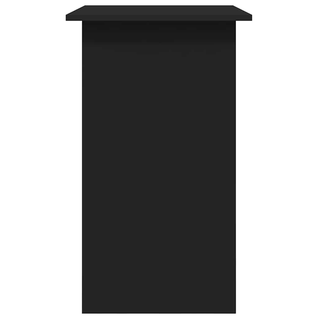 Scrivania Nera 80x45x74 cm in Legno Multistrato - homemem39