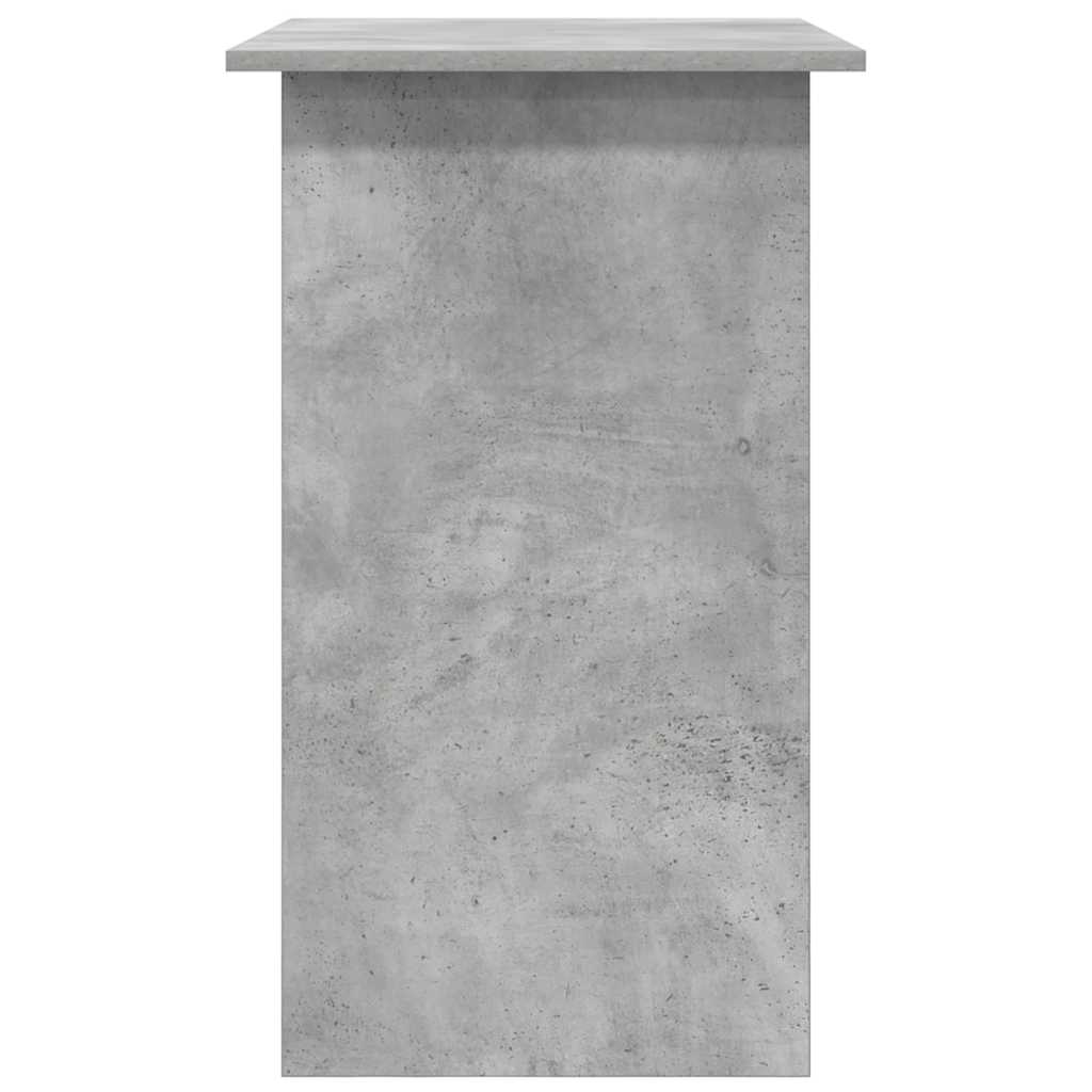 Scrivania Grigio Cemento 80x45x74 cm in Legno Multistrato - homemem39