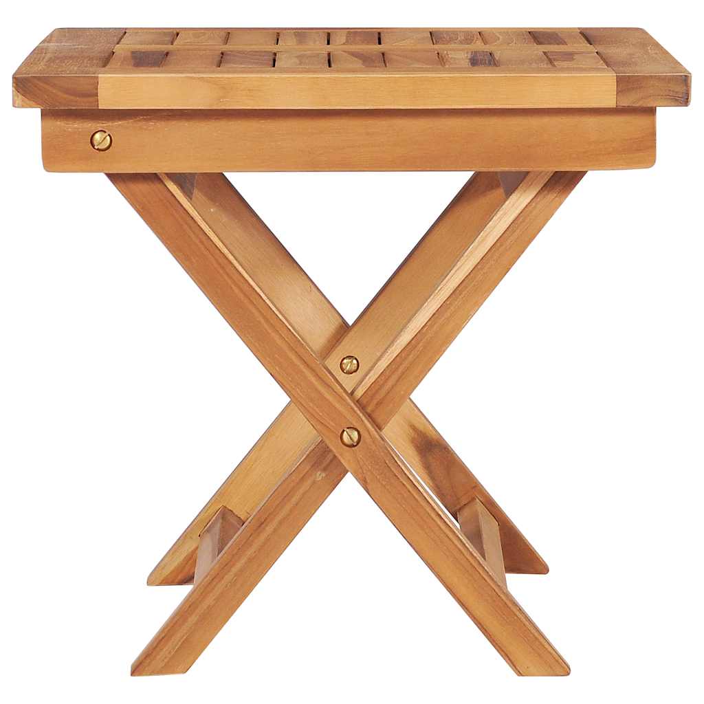 2 pcs Sun Loungers with Solid Teak Wood Table