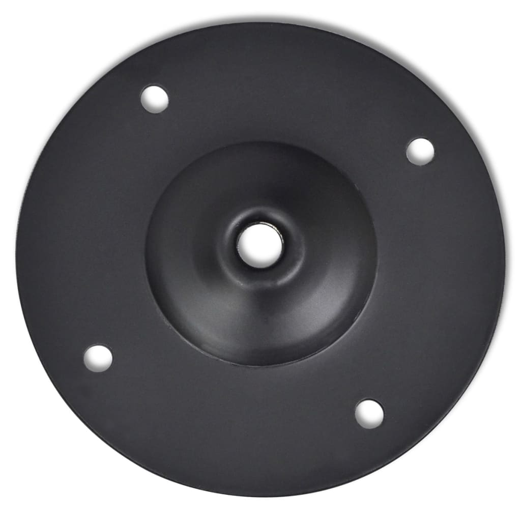 Gambe Telescopiche per Tavolo 4 pz Nero 710-1100 mm - homemem39