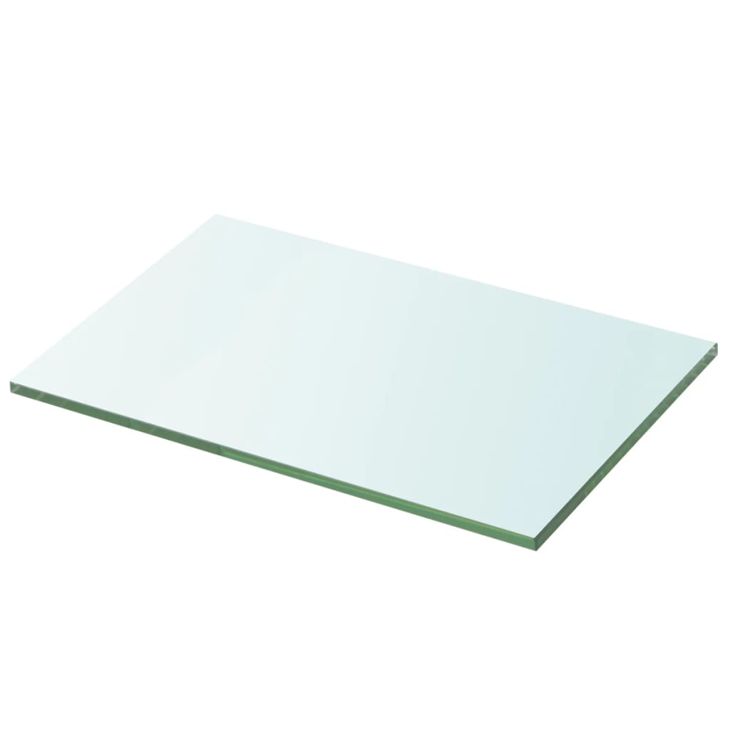 Mensole in Vetro Trasparente 2 pz 30x15 cm - homemem39