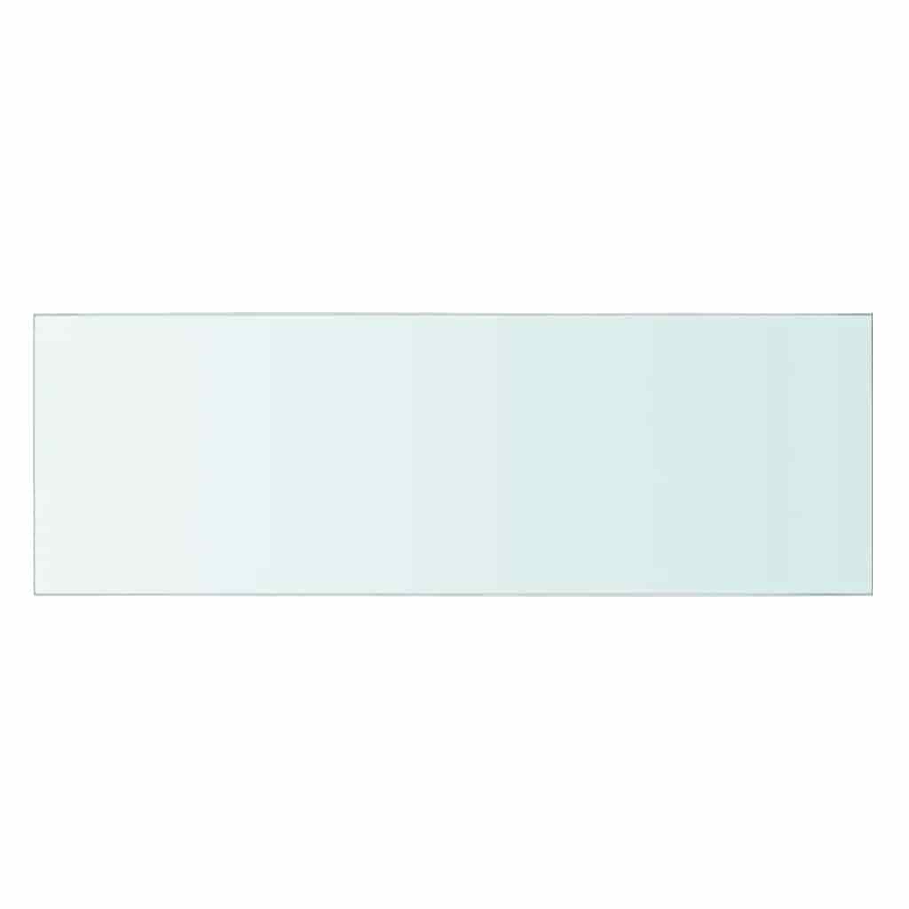 Mensole in Vetro Trasparente 2 pz 60x20 cm | homemem39