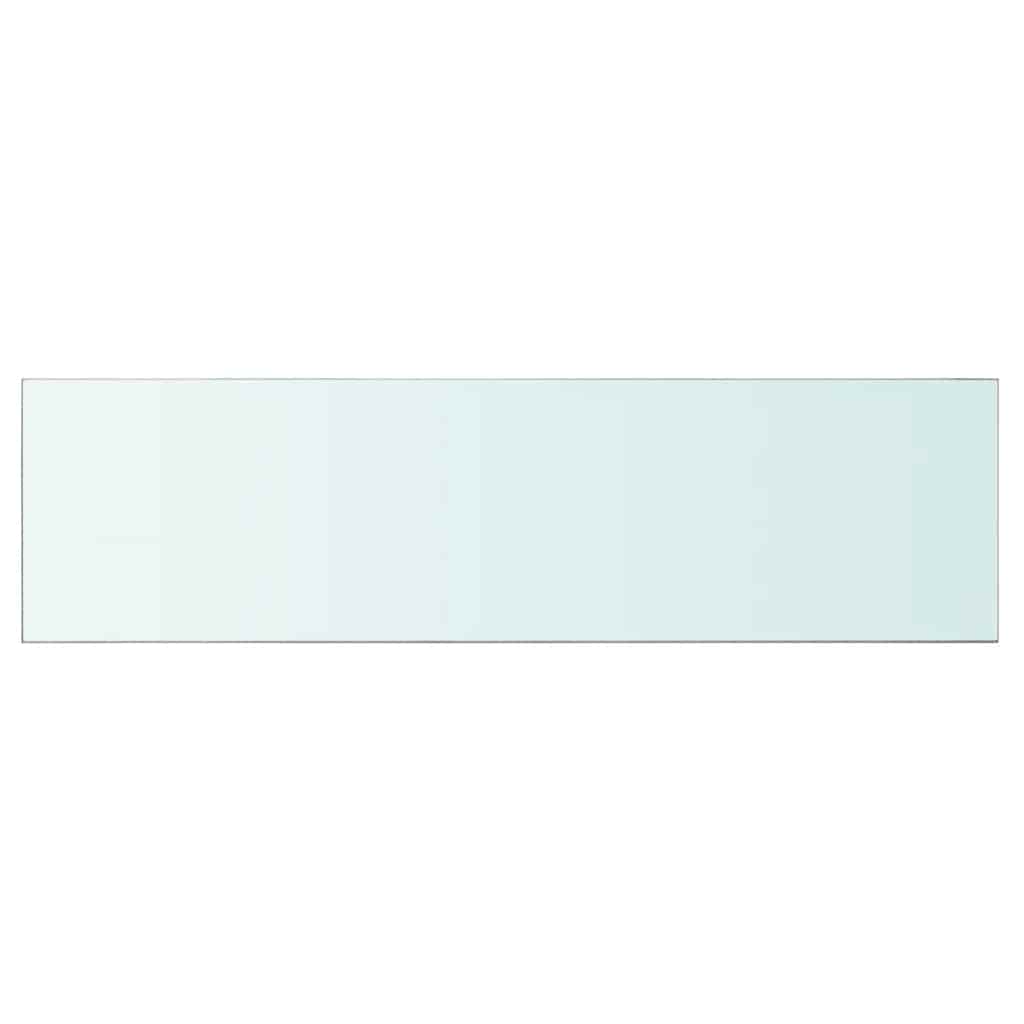Mensole in Vetro Trasparente 2 pz 110x30 cm | homemem39
