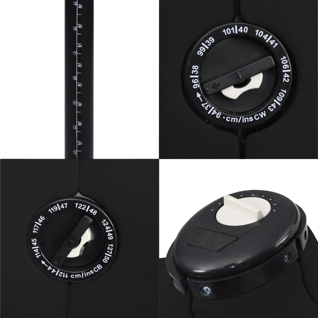Manichino Femminile Regolabile Nero Taglia L 44-50 | homemem39