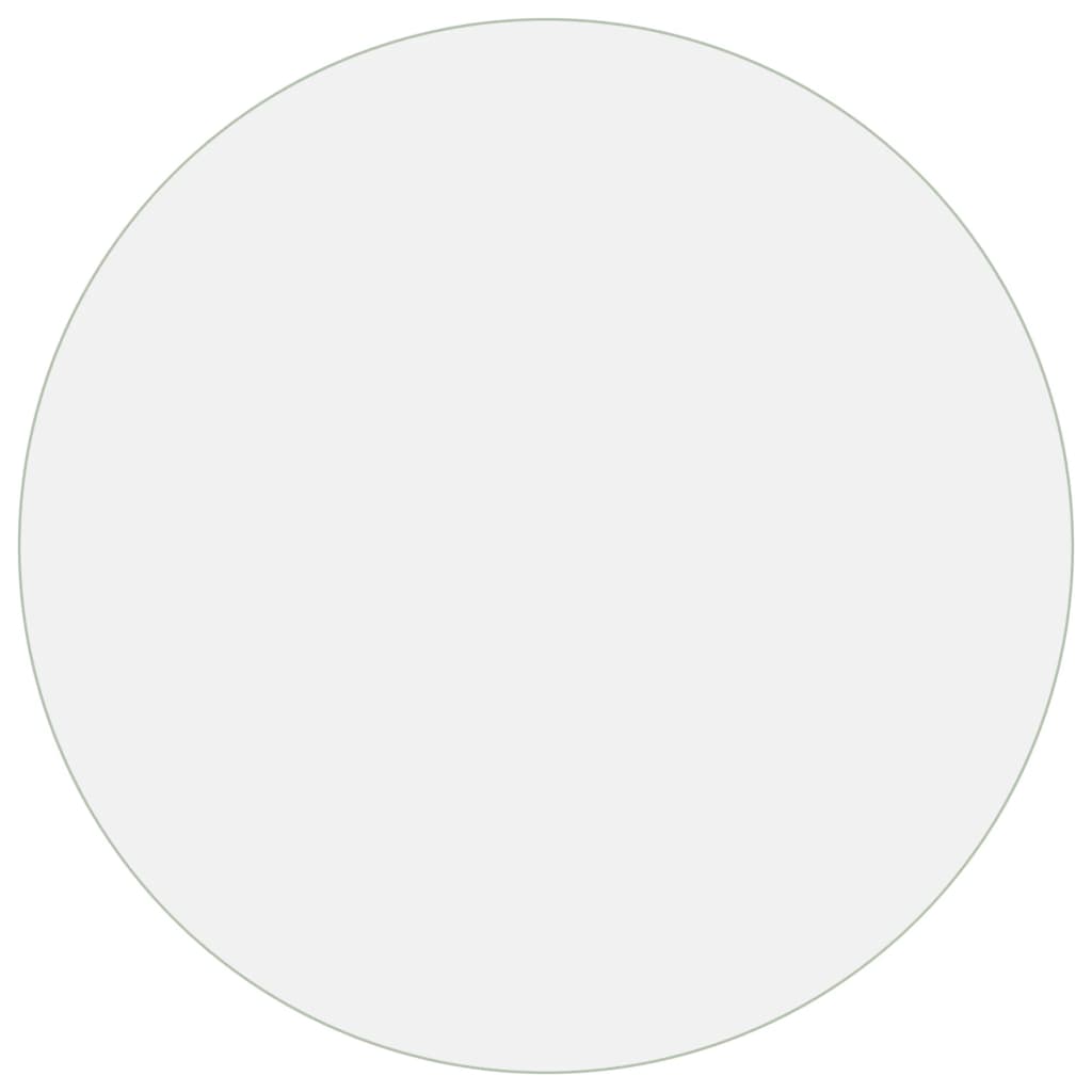 Protezione Tavolo Trasparente Ø 80 cm 2 mm in PVC - homemem39