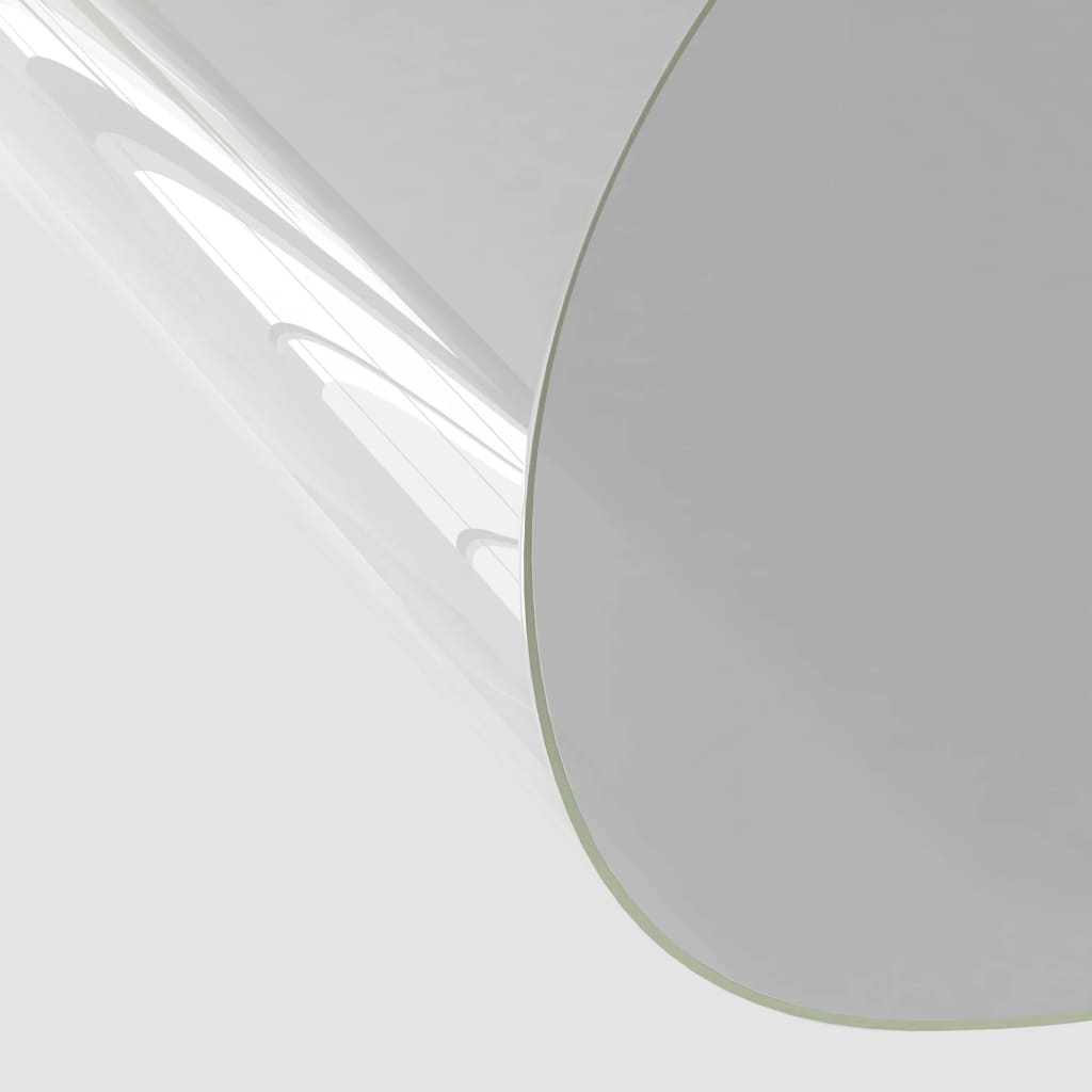 Protezione Tavolo Trasparente Ø 80 cm 2 mm in PVC - homemem39