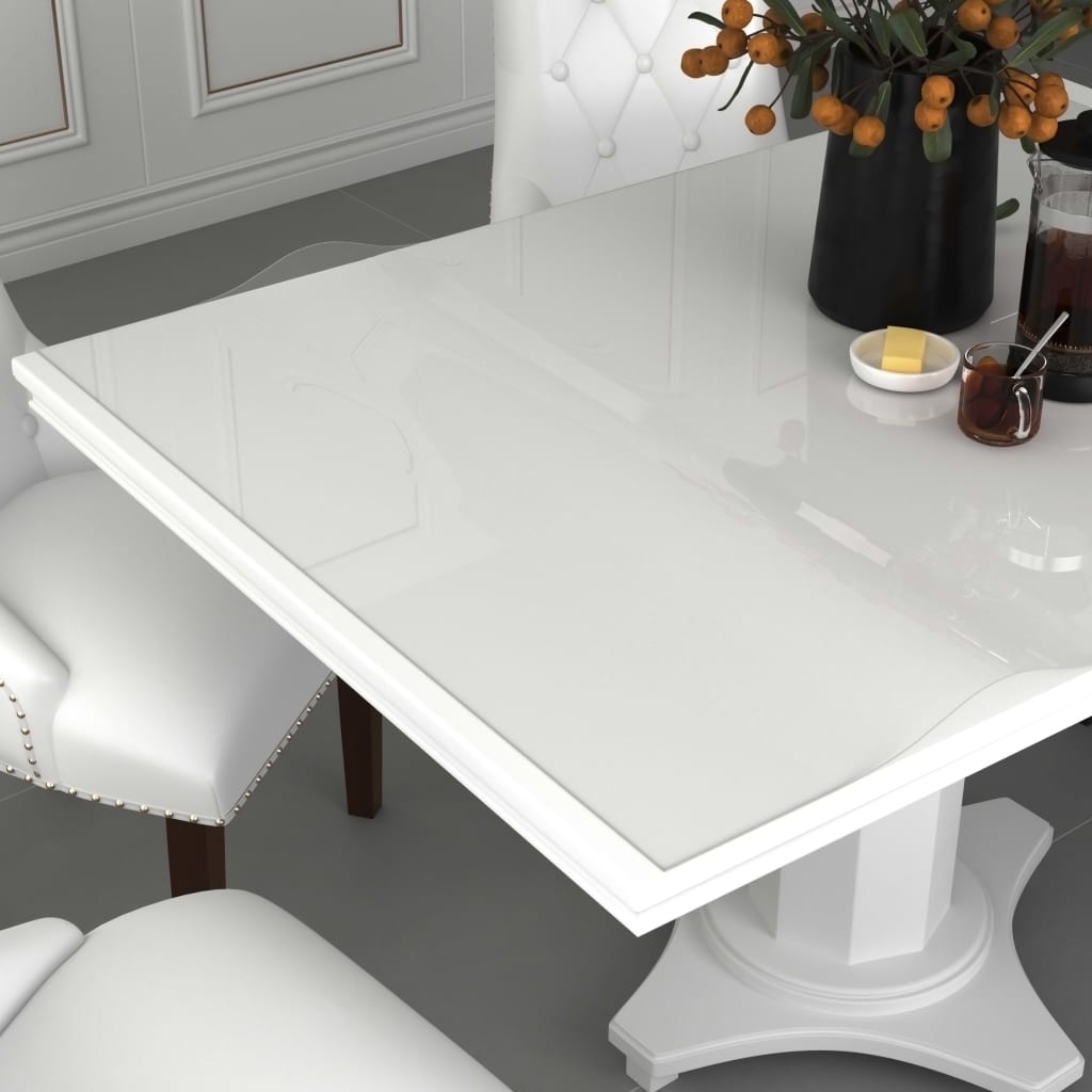 Protezione Tavolo Trasparente 100x90 cm 1,6 mm PVC - homemem39