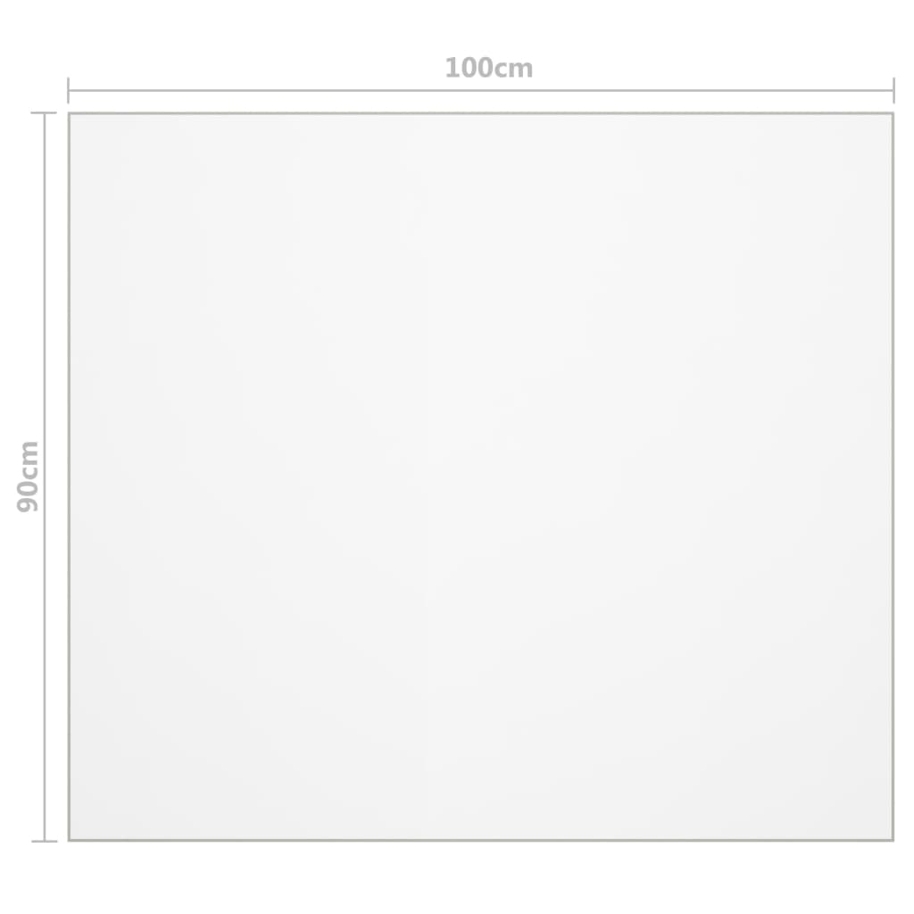 Protezione Tavolo Opaca 100x90 cm 1,6 mm PVC | homemem39