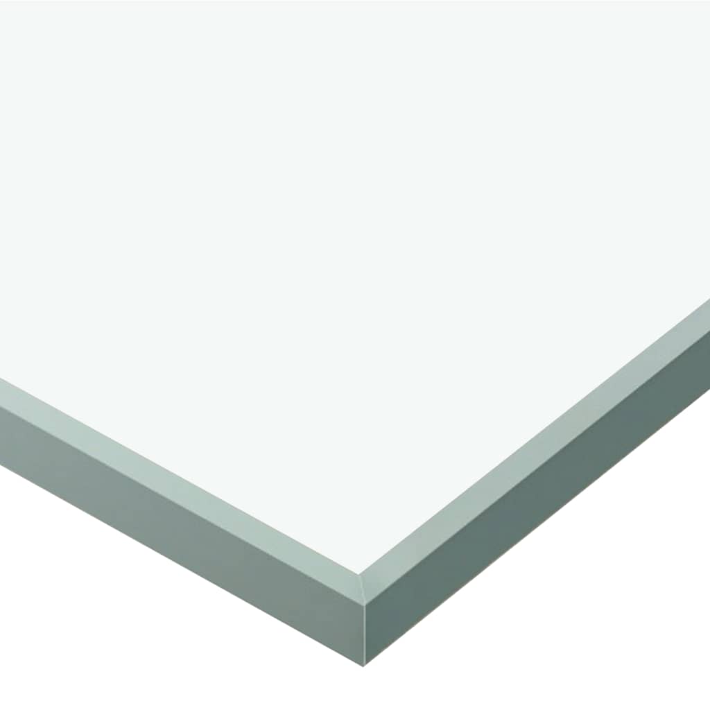 Porta Scorrevole in Vetro ESG e Alluminio 76x212 cm Argento - homemem39