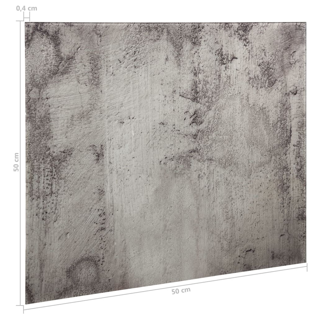 Lavagna Magnetica a Parete in Vetro 50x50 cm | homemem39