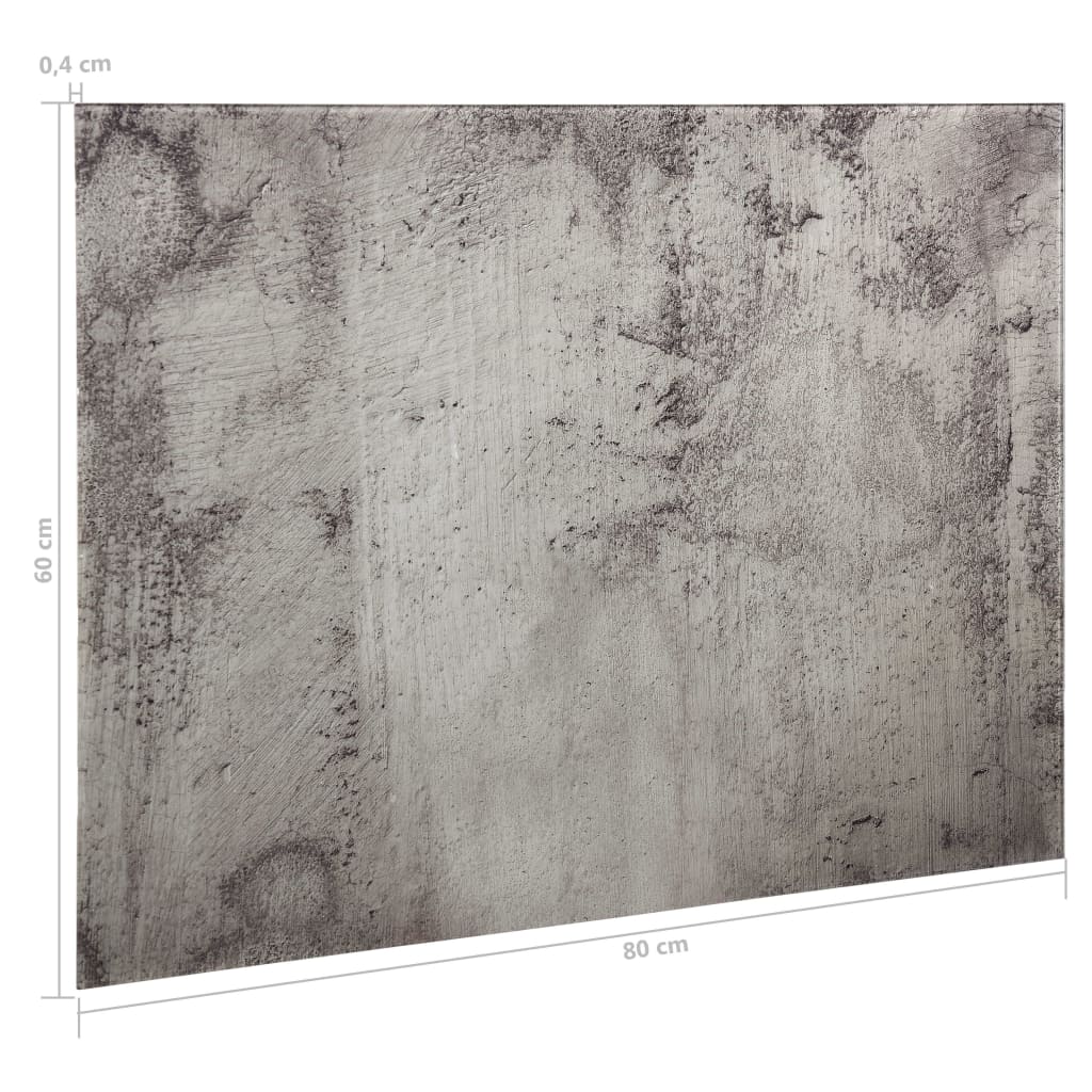 Lavagna Magnetica a Parete in Vetro 80x60 cm | homemem39