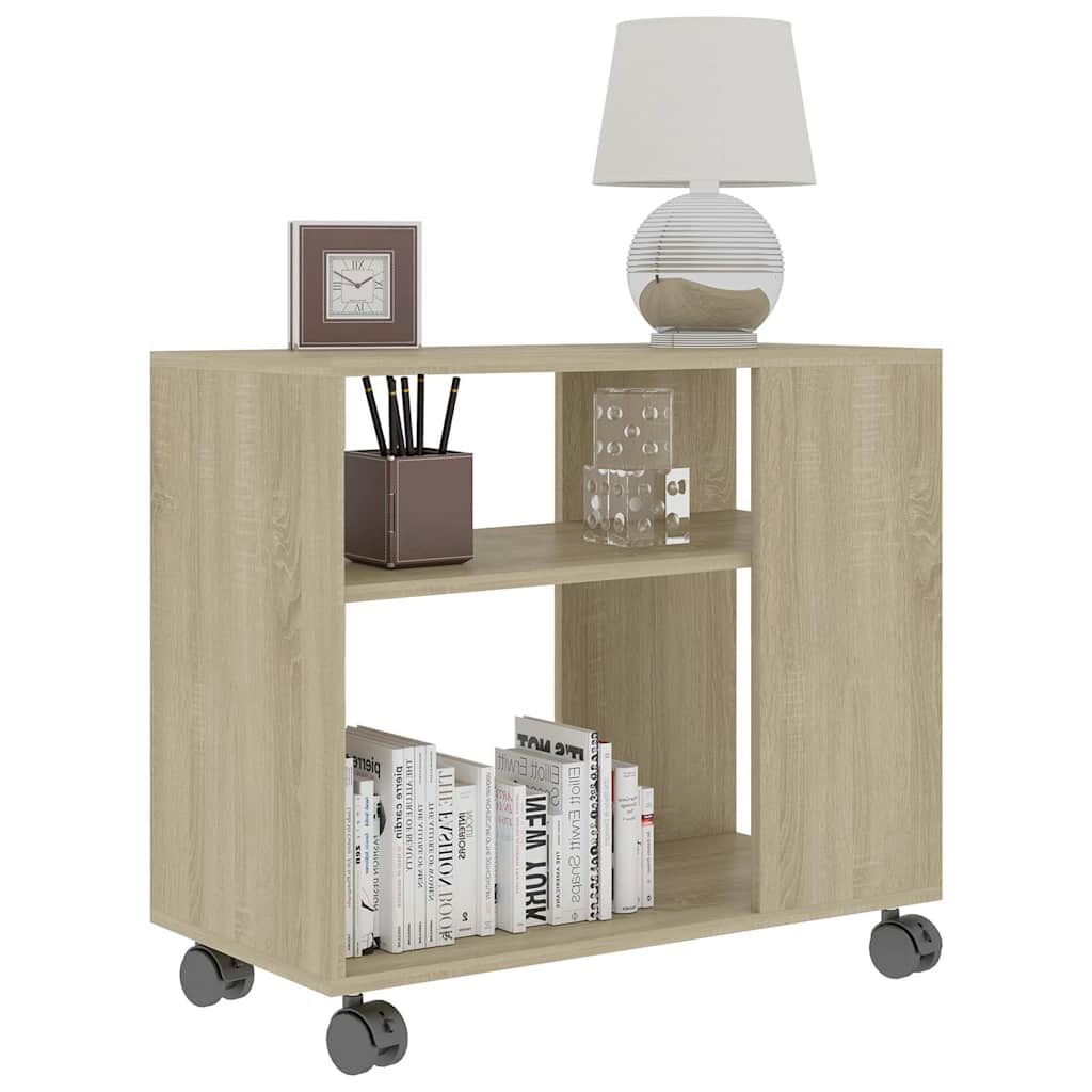 Tavolino da Salotto Rovere Sonoma 70x35x55 cm Legno Multistrato - homemem39