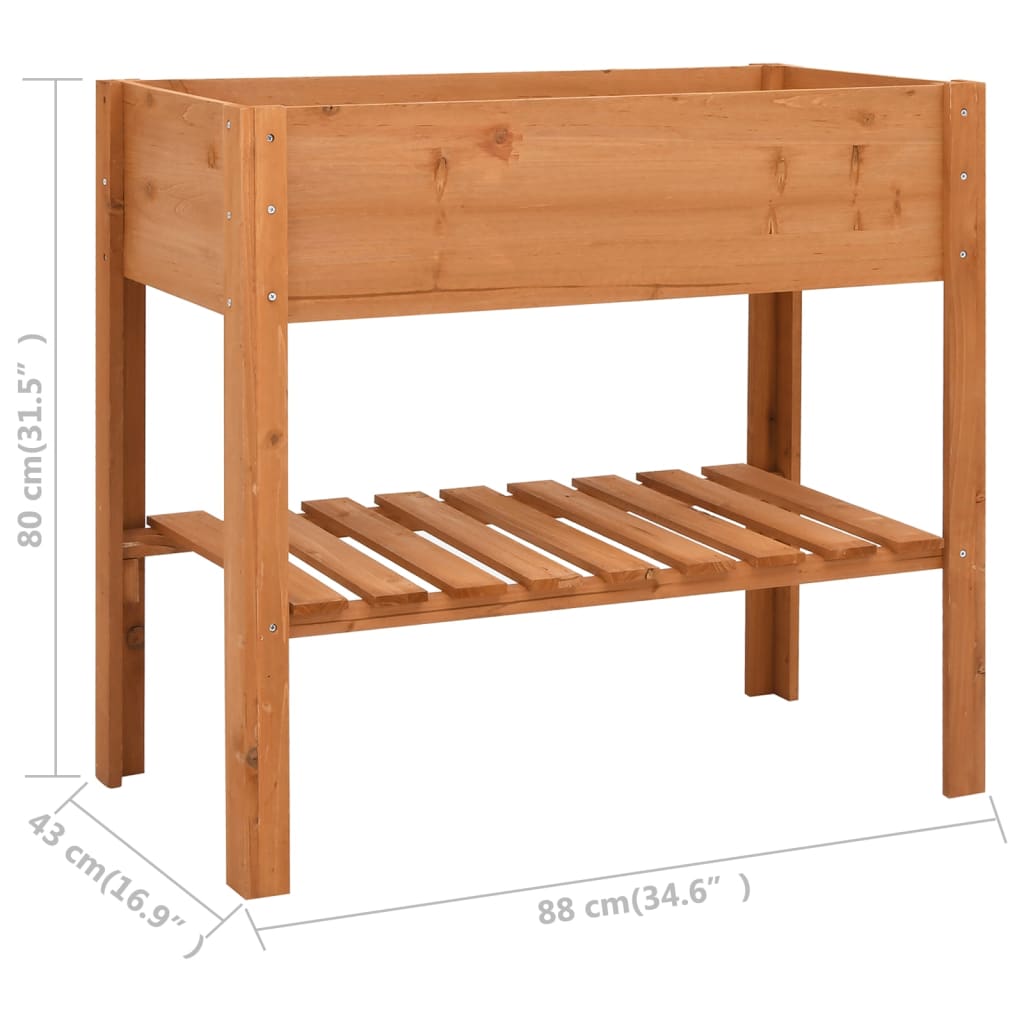 Fioriera 88x43x80 cm in Legno di Abete | homemem39
