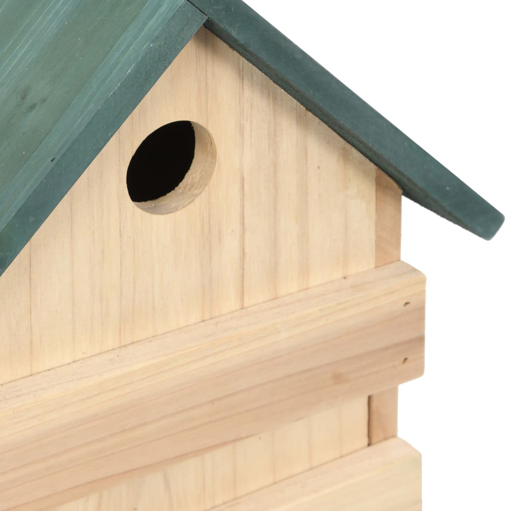 Casette per Uccelli 4 pz 23x19x33 cm in Legno di Abete - homemem39