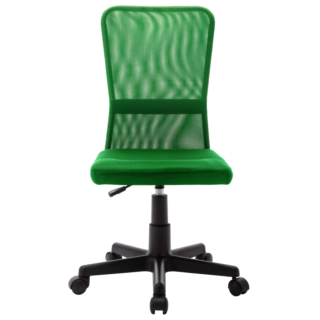 Sedia da Ufficio Verde 44x52x100 cm in Tessuto a Rete - homemem39