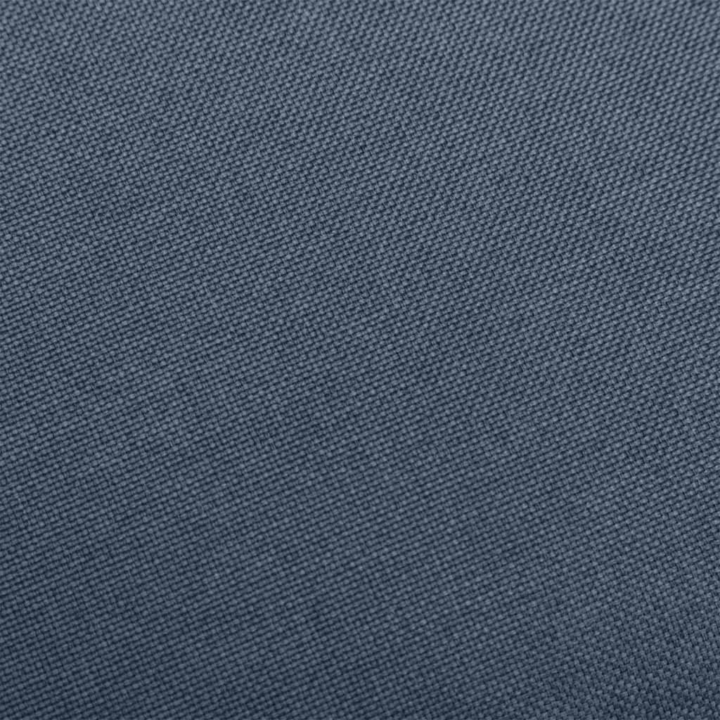 Sedia a Dondolo Blu in Tessuto