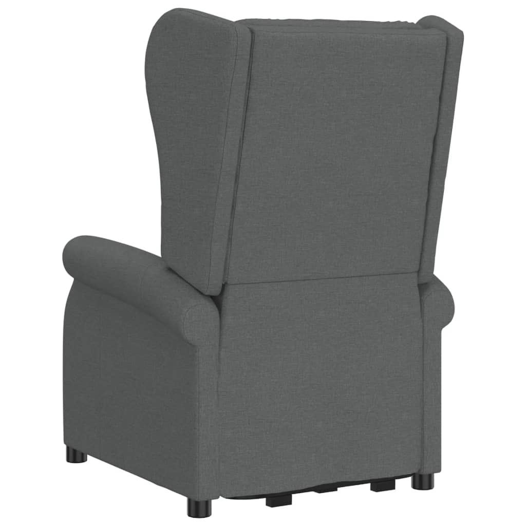 Poltrona Alzapersona in Tessuto Grigio Scuro - homemem39