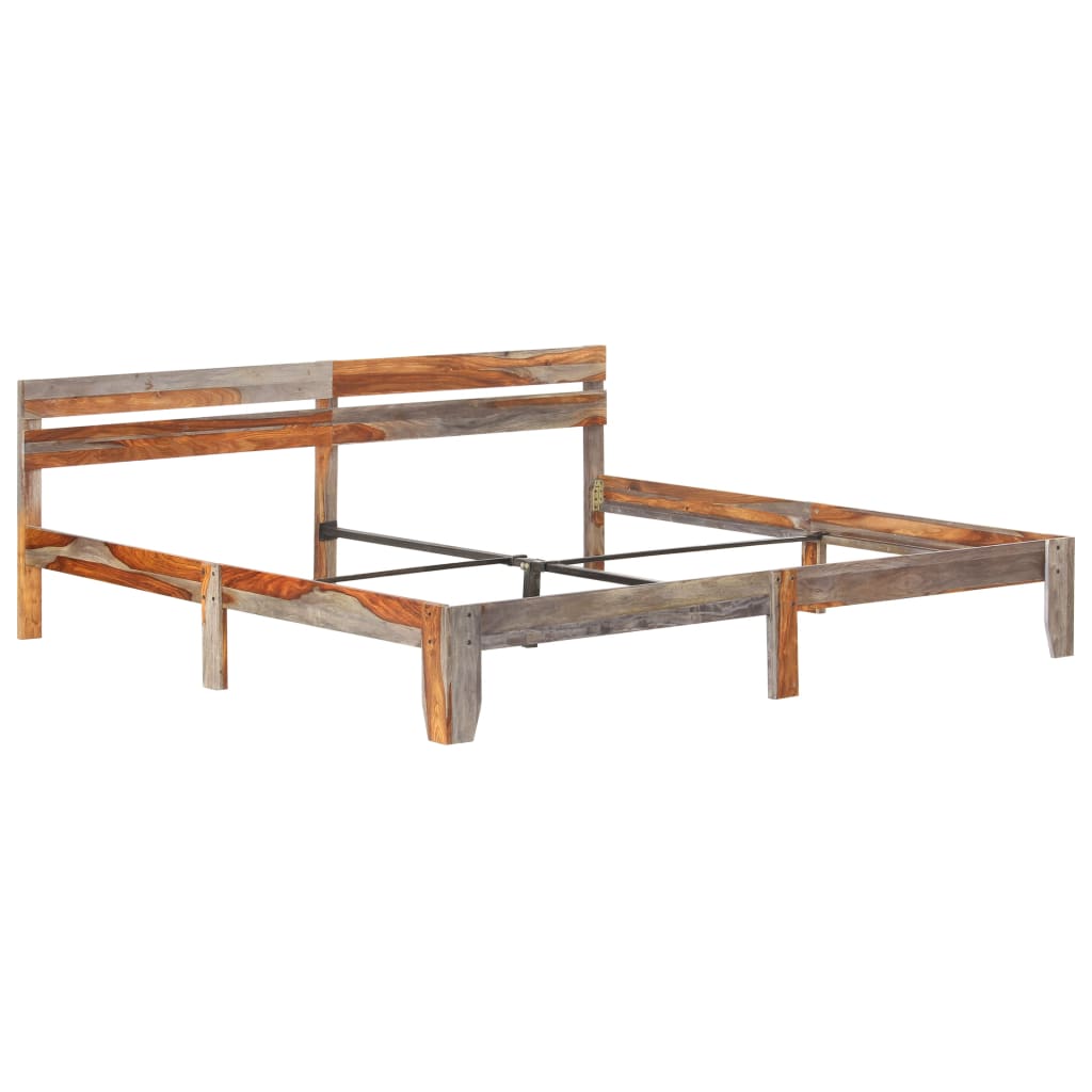 Giroletto senza Materasso in Legno Massello 200x200 cm | homemem39