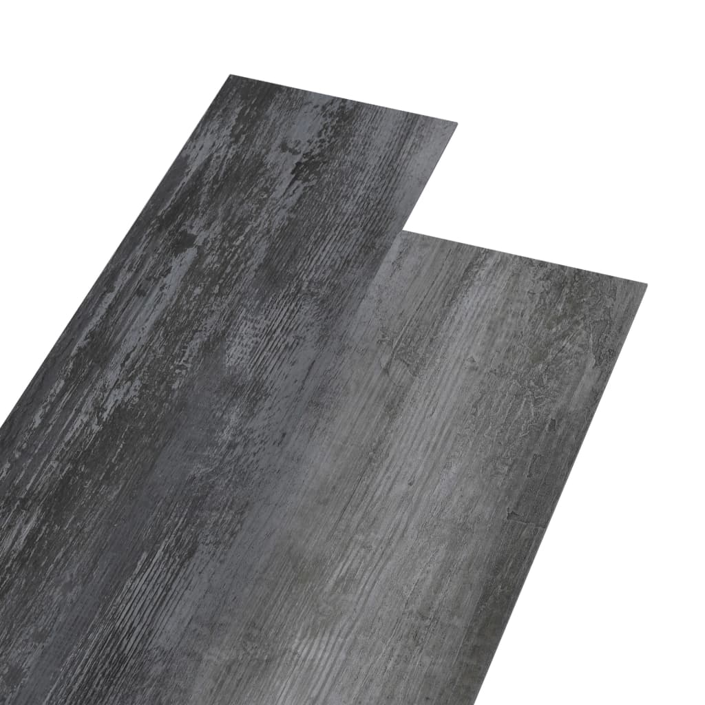 Listoni Pavimenti Non Autoadesivi PVC 5,26m² 2mm Grigio Lucido - homemem39