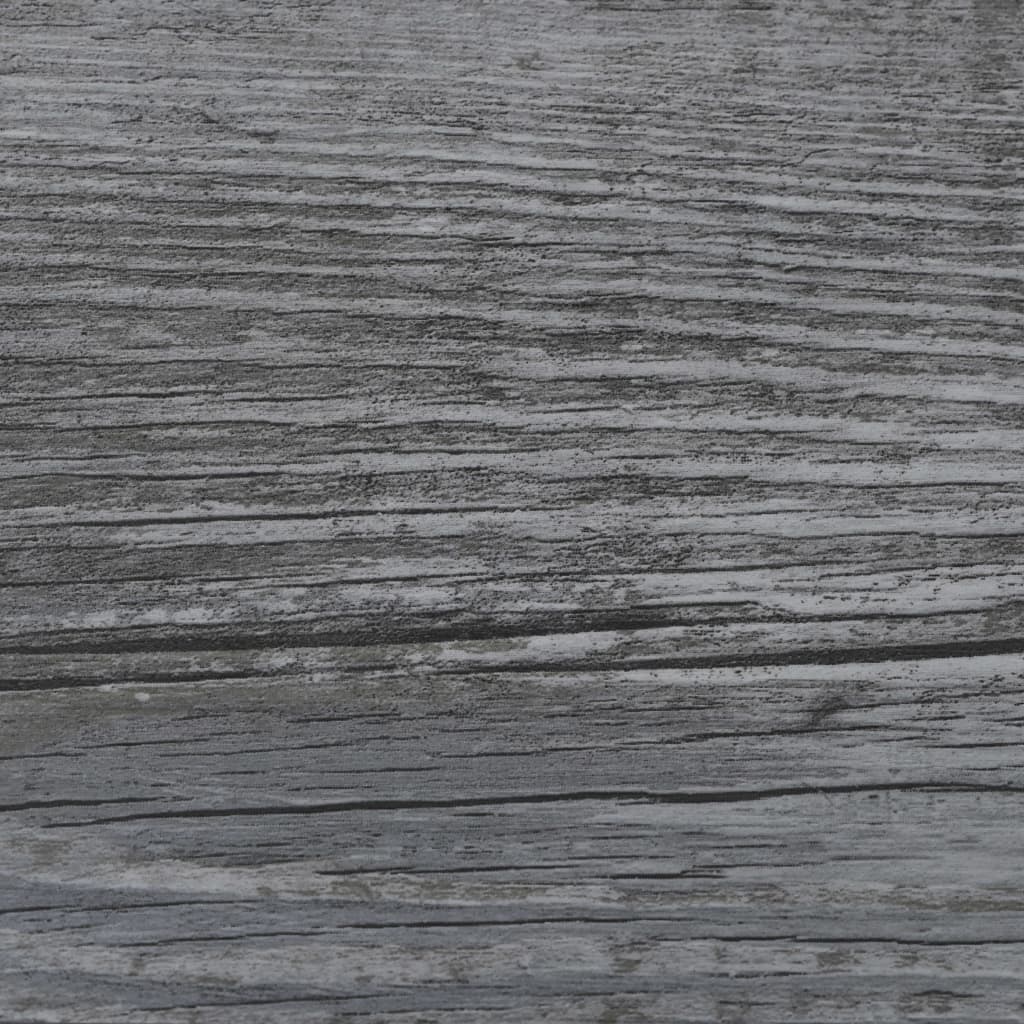 Listoni Pavimenti Non Autoadesivi PVC 5,26m² 2mm Grigio Lucido - homemem39