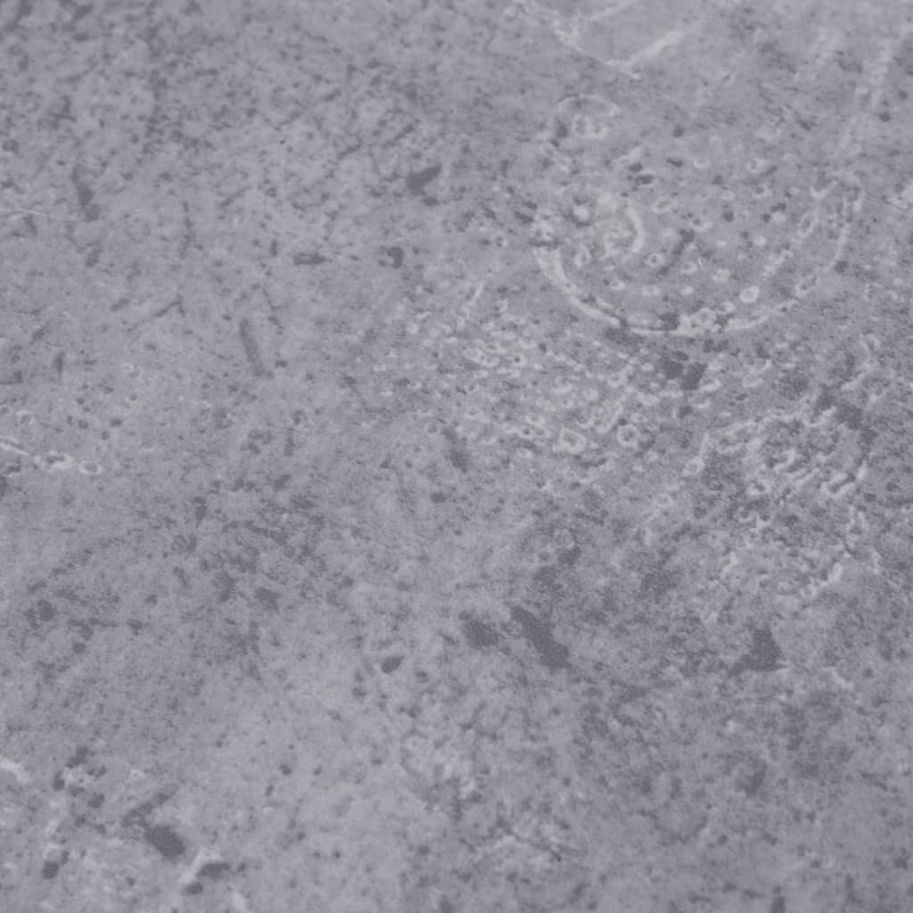 Listoni Pavimento in PVC 4,46 m² 3mm Autoadesivi Grigio Cemento - homemem39