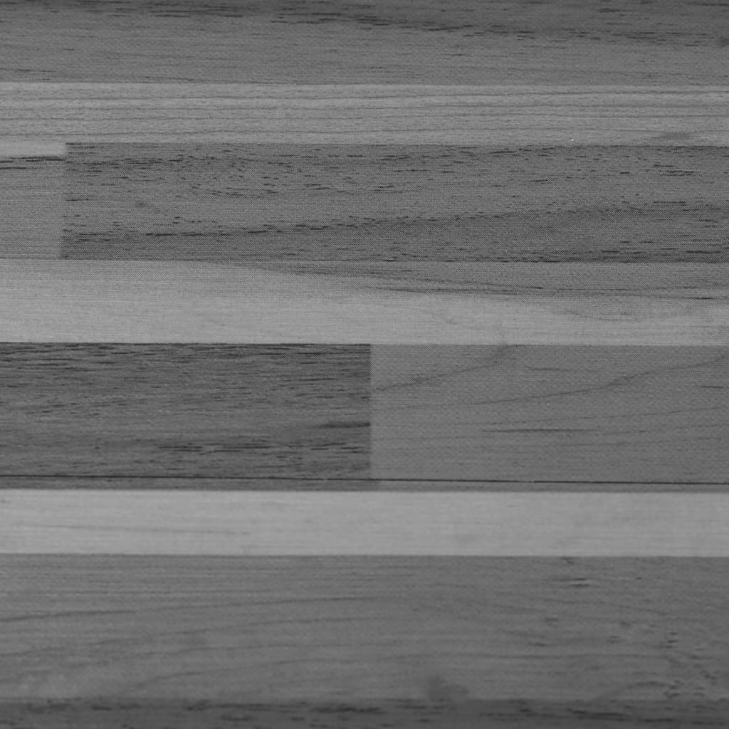 Listoni Pavimento in PVC 4,46m² 3mm Autodesivi Grigio a Strisce - homemem39