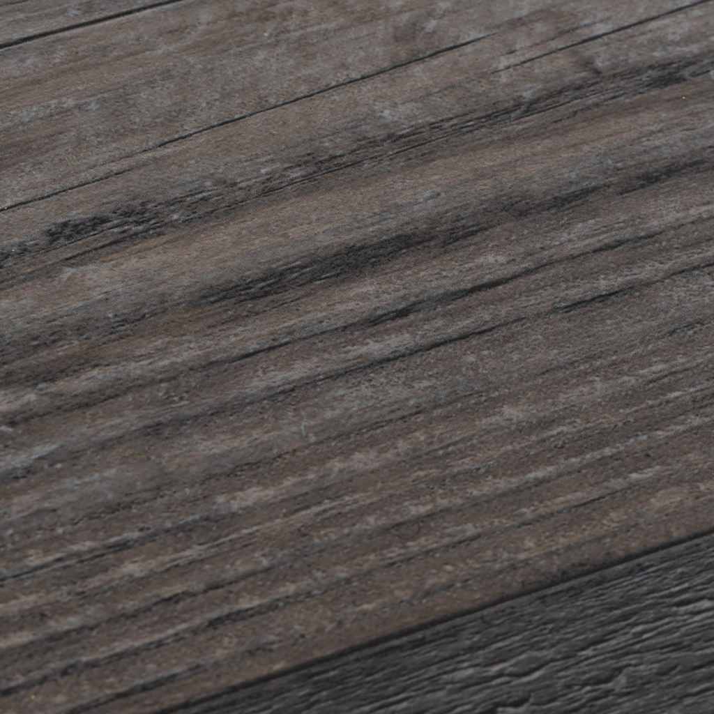 Listoni Pavimento PVC 4,46 m² 3 mm Autodesivi Legno Industriale - homemem39