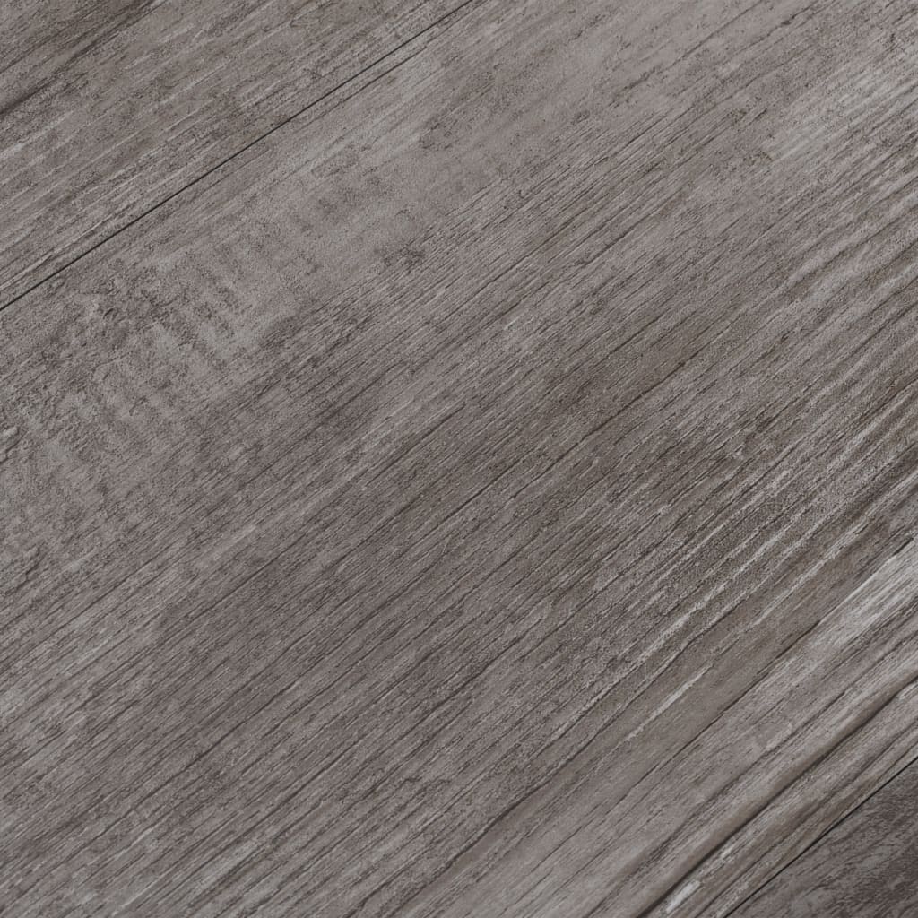 Listoni Pavimento in PVC 5,02 m² 2 mm Autoadesivi Legno Marrone - homemem39