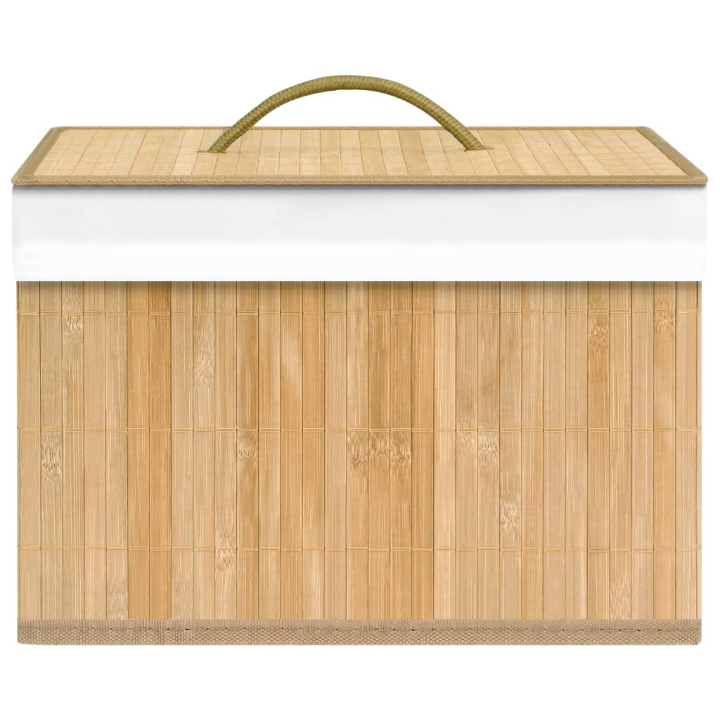 Scatole Portaoggetti 4 pz in Bambù - homemem39