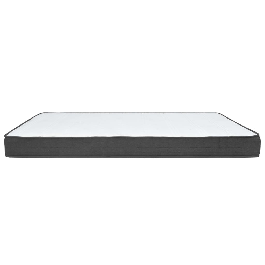 Letto a Molle Grigio Scuro in Tessuto 100x200 cm | homemem39