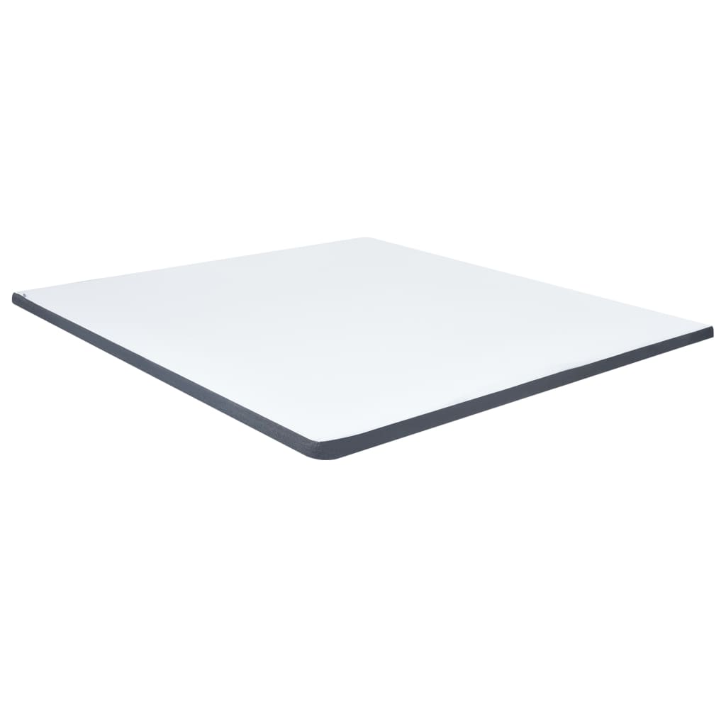 Letto a Molle Grigio Scuro in Tessuto 200x200 cm | homemem39