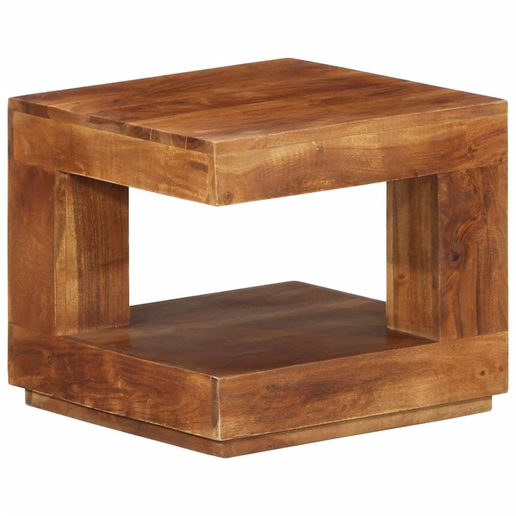 Tavolo da Salotto 45x45x40 cm in Legno Massello di Acacia | homemem39