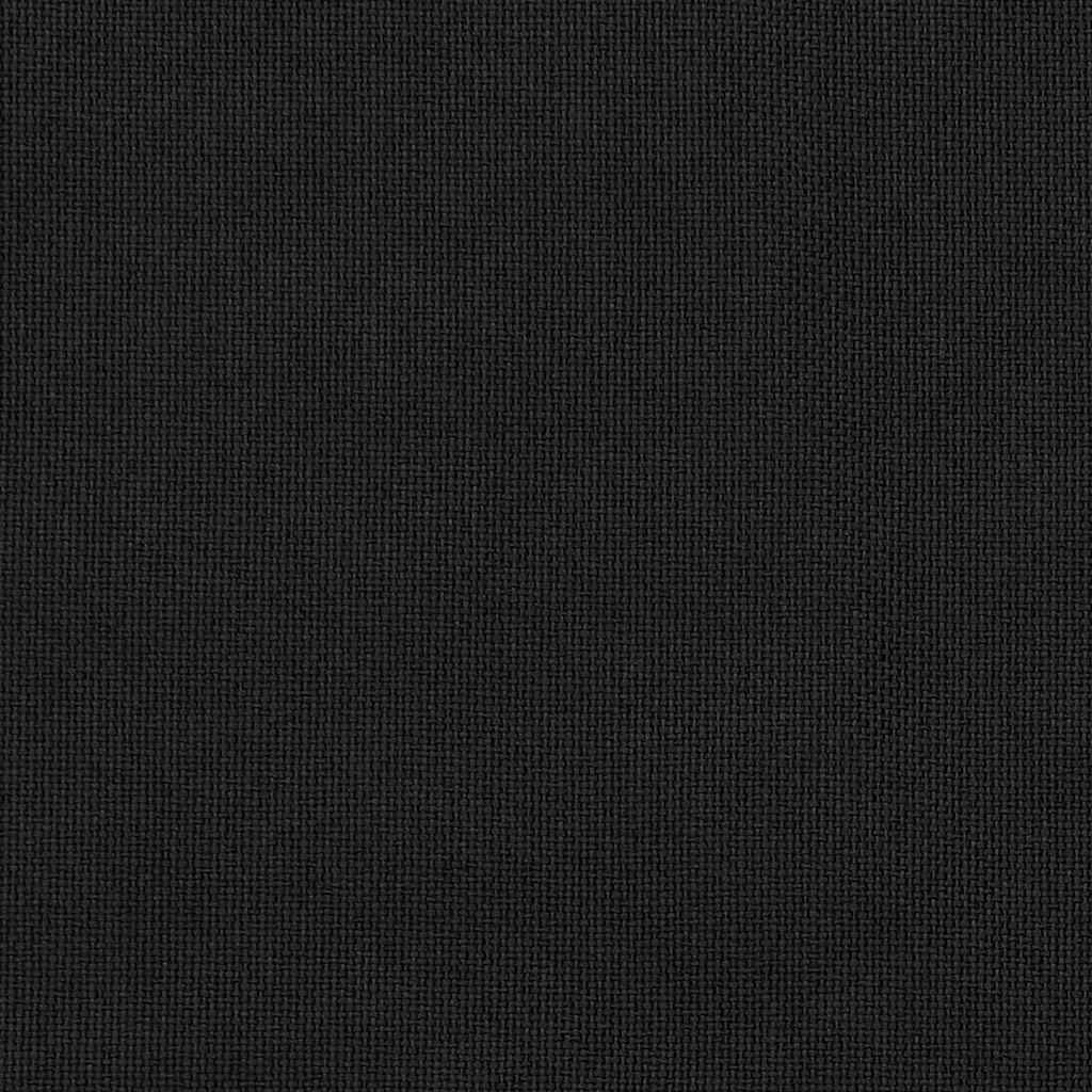 Tende Oscuranti con Ganci Effetto Lino 2 pz Nere 140x225 cm - homemem39