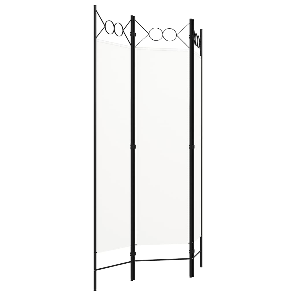 Paravento a 3 Pannelli Bianco 120x180 cm - homemem39